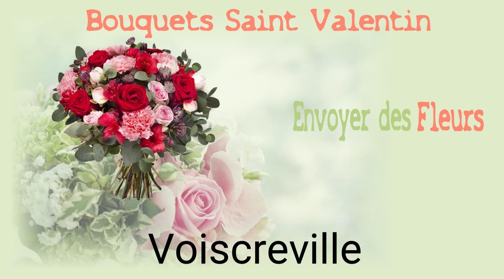 Roses de Saint-Valentin livrées à Voiscreville